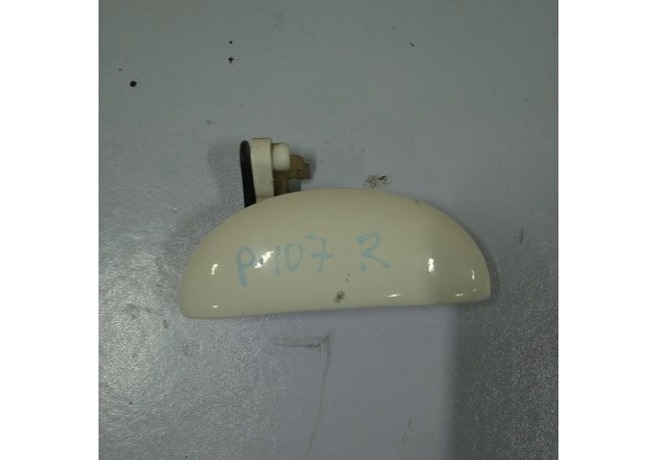 Ручка наружна правої дверки Peugeot 107, Citroen C1, 3-D кузов, 05-14